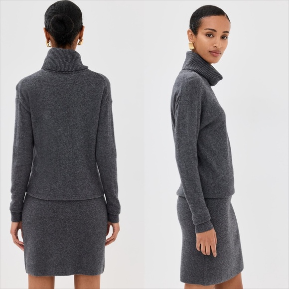 Veronica beard Cassidy grey cashmere sweater dress FINAL PRICE - Picture 5 of 9
